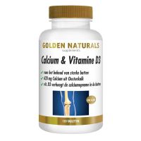 Golden Naturals Calcium & vitamine D3