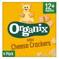 Organix Goodies Cheese crackers 12 maanden+ 20 gram bio