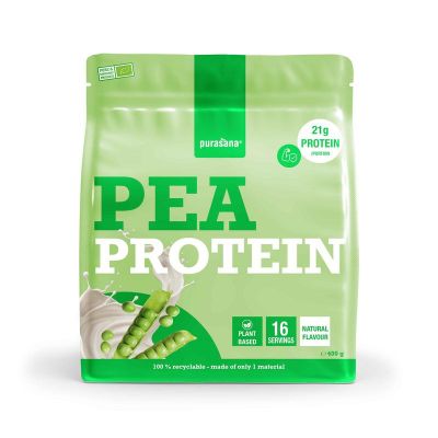 Purasana Plant protein erwt natuur bio 400 gram - Overige producten