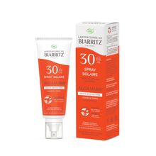 Foto van Lab De Biarritz Algamaris Zonnebrand spray SPF30 biologisch