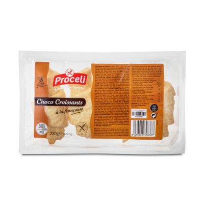 Proceli Croissant choco 4 stuks 230 gram - Overig reform/levensmiddelen