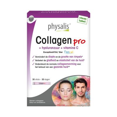 Physalis Collagen pro sticks 30 stuks - Overige vitaminen/mineralen