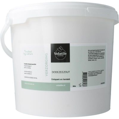 Volatile Dode zeezout Volatile Dode zeezout 5 kilogram - Bad/douche