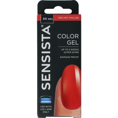 Sensista Color gel red hot chillies Sensista Color gel red hot chillies 7.5 ml - Make Up