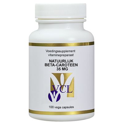 Vital Cell Life Beta caroteen 35 mg pro vitamine A 100 vegicaps - Vitamine enkel