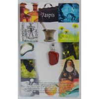 Hanger gezondheidssteen jaspis rood