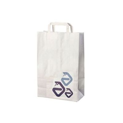 Draagtas escupac 22 x 10 x 31 cm 250 stuks - 