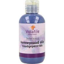 Volatile Hennepzaadolie koudgeperst Foto van Volatile Hennepzaadolie koudgeperst
