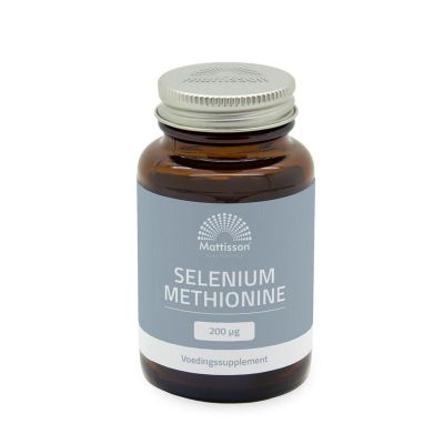 Mattisson Selenium methionine 200mcg 90 Vegetarische capsules - Mineralen enkel
