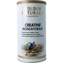 Foto van Golden Naturals Creatine monohydraat