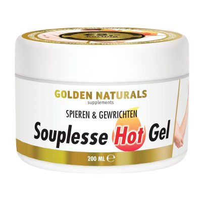Golden Naturals Souplesse hot gel Golden Naturals Souplesse hot gel 200 Milliliter - Overig lichaam