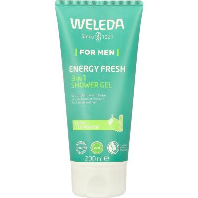 Foto van Weleda men energy fresh doucheg 3in1
