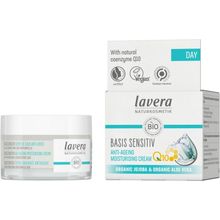Foto van Lavera Basis Q10 moisturising cream EN-IT