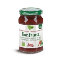 Fiordifrutta Aardbeien en wilde aardbeien met munt jam bio