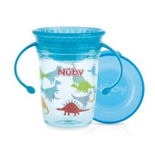 Foto van Nuby Wonder cup 240 ml aqua 6 maanden+