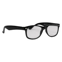 Foto van Melleson Eyewear Leesbril wayfarer glans zwart +2.00