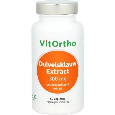 Foto van Vitortho Duivelsklauw extract 300mg