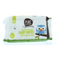 Pure Beginnings Biodegradable baby wipes aloe