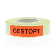 Foto van Spruyt Hillen Sticker gestopt