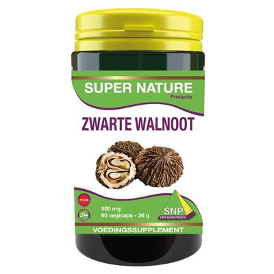 SNP Zwarte walnoot 500 mg 60 capsules - Fytotherapie