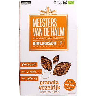 De Halm Granola vezelrijk