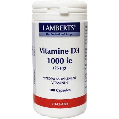 Lamberts Vitamine D3 1000IE 25 mcg