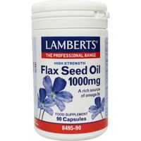 Lamberts Lijnzaadolie (flaxseed oil) 1000 mg