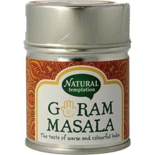 Foto van Nat Temptation Garam masala blikje natural spices