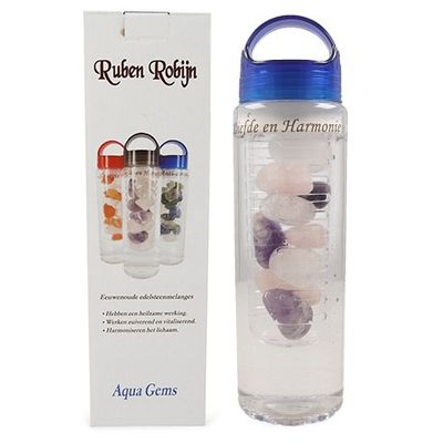 Aqua gems drinkfles liefde & harmonie 1 stuks - 