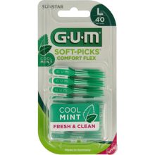 Foto van GUM Soft picks comfort flex mint large