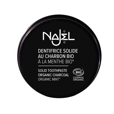 Najel Aleppo solid charcoal toothpaste
