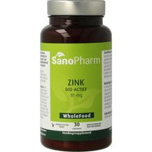 Foto van Sanopharm zink wholefood