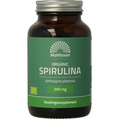 Mattisson Spirulina 500 mg bio 240 tabletten - Fytotherapie