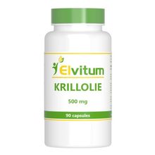 Foto van Elvitaal Krill olie 500 mg