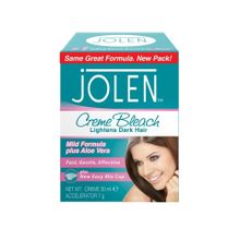 Foto van Jolen Ontkleuringscreme creme bleach mild aloe vera