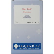 Foto van Testjezelf.nu IJzer check zelftest