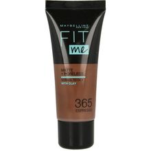 Foto van Maybelline Fit Me matte & poreless foundation 365 espresso