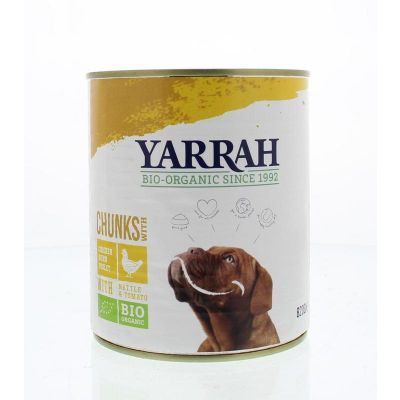 Yarrah Hond brokjes kip in saus