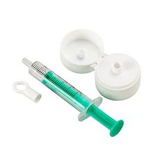 Doseerdop 28 mm met spuit 3 ml Foto van Doseerdop 28 mm met spuit 3 ml