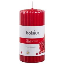 Foto van Bolsius Stompkaars geur 120/58 true scents pomegranate