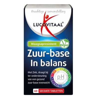 Lucovitaal Zuurbase tabletten 50 tabletten - Overige vitaminen/mineralen