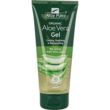 Foto van Optima Aloe pura aloe vera gel organic original