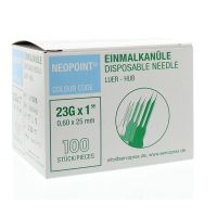 Neopoint Injectienaald steriel 0.6 x 25