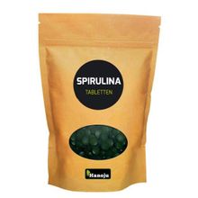 Foto van Hanoju Spirulina 400 mg premium zak