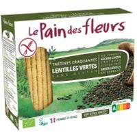 Pain Des Fleurs Crackers groene linzen