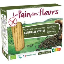 Foto van Pain Des Fleurs Crackers groene linzen