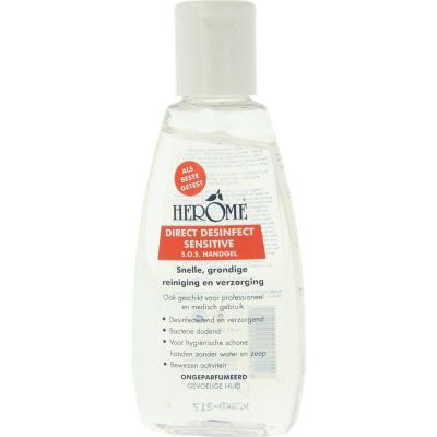 Direct desinfect ongeparfumeerd sensitive 75 ml - Handverzorging