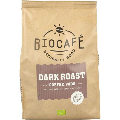 Biocafe Coffee pads dark roast