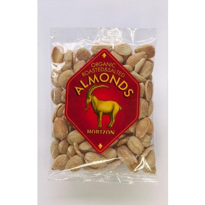 Amandelen geroosterd en gezout bio 100 gram - Zoutjes/chips
