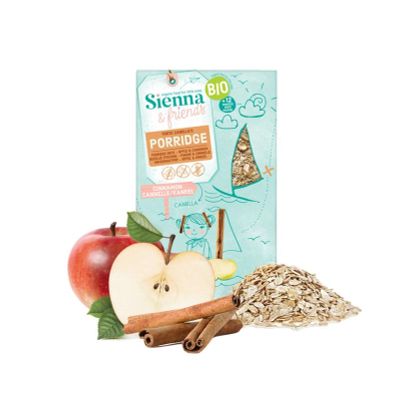 Sienna & Friends Havermoutpap appel & kaneel bio